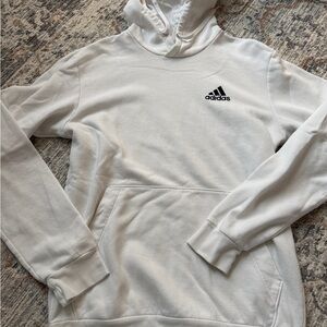 Adidas white Hoodie with Logo